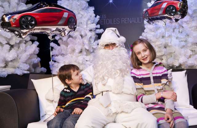 A Renault legfényesebb csillagaival ünnepli a karácsonyt