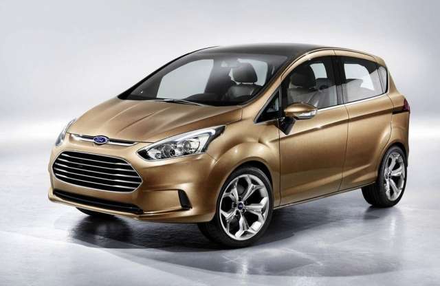 Genfből jelentjük: B-oszlopok nélkül, háromhenegeres motorral jön a Ford B-Max