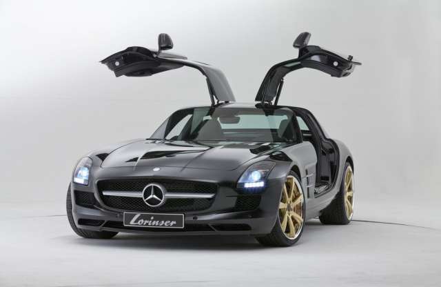 Kovácsolt Lorinser alufelni a Mercedes SLS AMG-hez