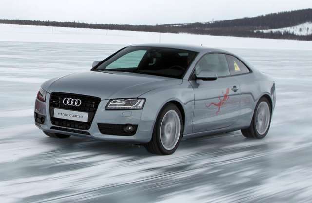 Három motor is hajthatja az Audi A5 e-tront