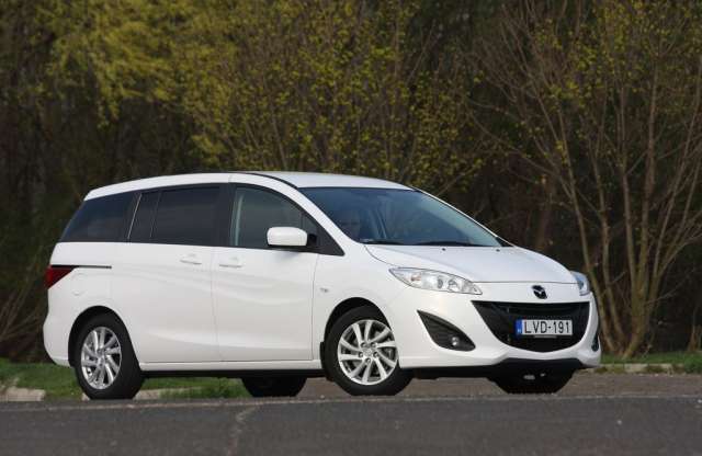 Ülésenként egymillió - Mazda5 teszt