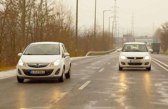 2012 a spórolás éve: összehasonlítón a Corsa és a Swift dízele