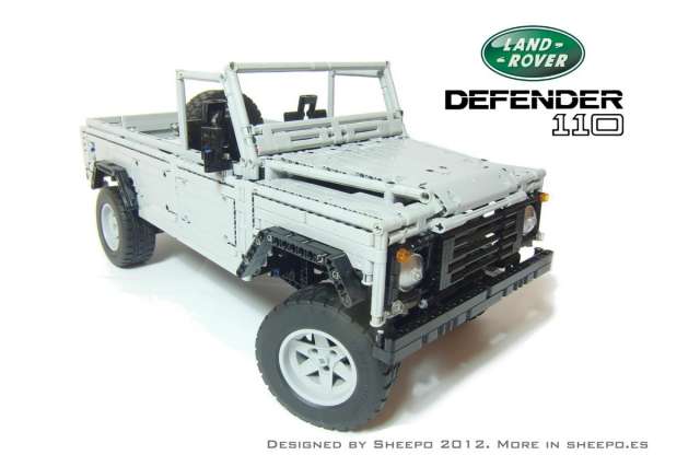 Nagy kocka kis kockákból: itt a Lego Defender
