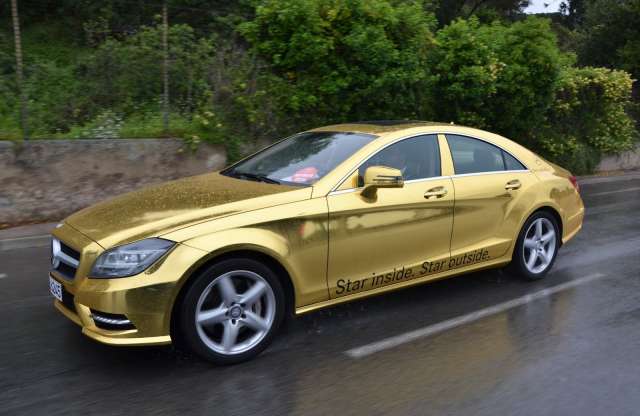 Arany Mercedes a sztároknak