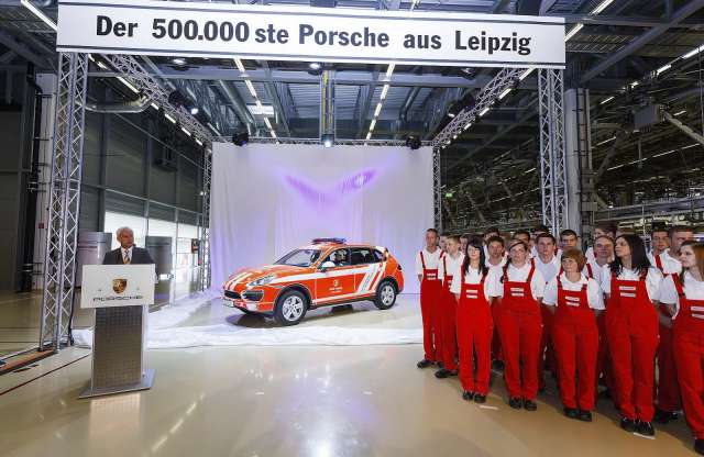 A lipcsei tűzoltóparancsnok Porschéval jár