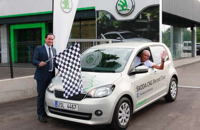 2,6 l/100 km benzines értéket céloz a Skoda fogyasztási rekordja