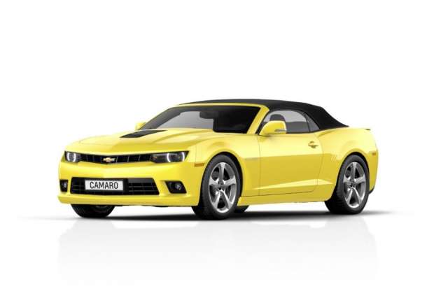 Hivatalos képeken a Chevrolet Camaro Convertible
