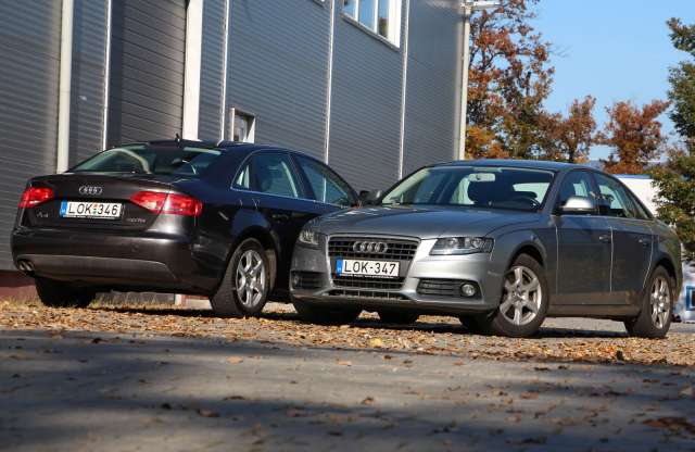 Együtt 343 ezer km-t futottak - Audi A4 kettős használtteszt