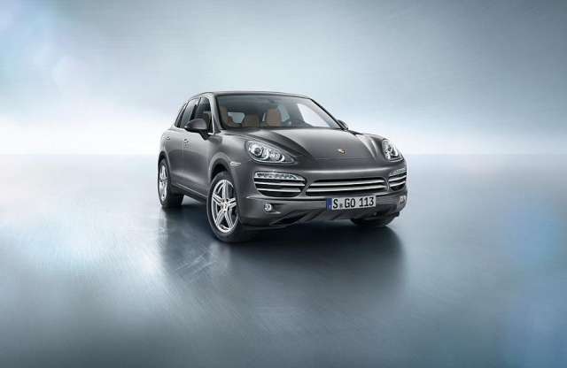 Platina kiadás a Porsche Cayenne-ből
