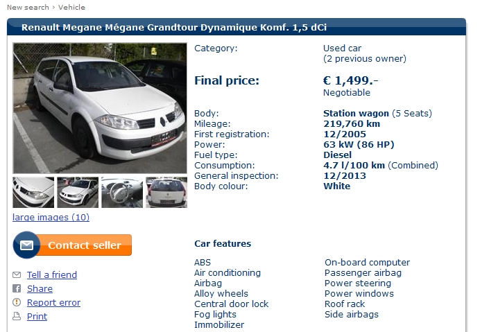 RENAULT MEGANE