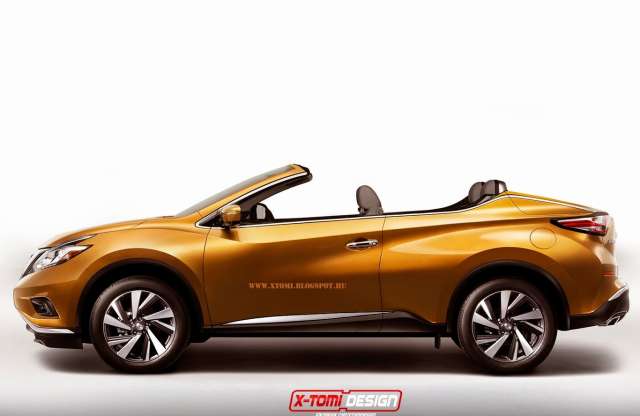 Rajzasztalon megszületett a legújabb Murano CrossCabriolet