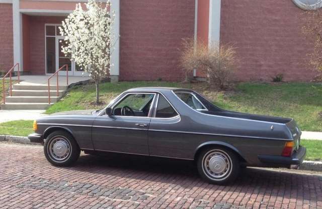 Az igazi zöldséges Merci - pickup a W123-asból