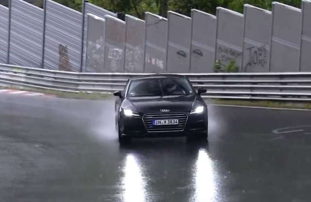 Vizes teszten a legújabb Audi TT