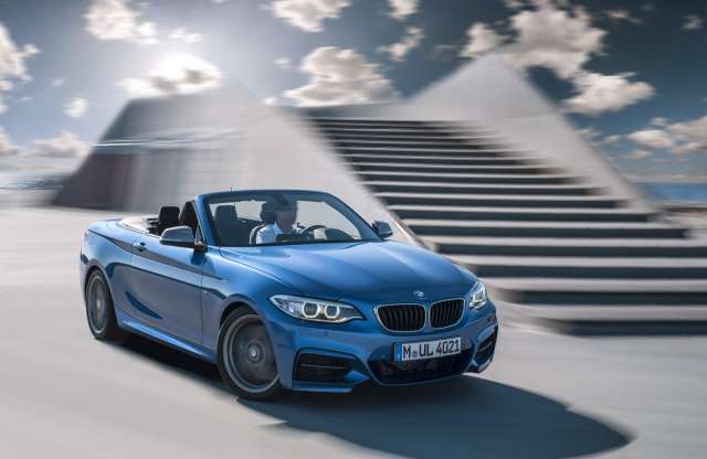 Ímhol az új BMW 2-es Cabrio