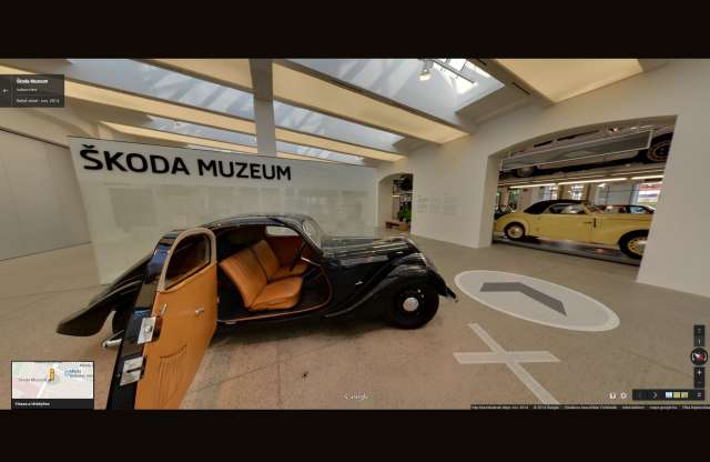 Virtuális ingyenséta a Skoda múzeumában