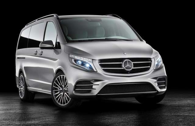 Konnektorból tölthető Mercedes kisbusz a Genfi Autószalonon