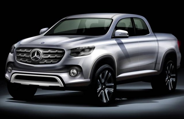 A Mercedes pickupja a Nissan Navara rokona lesz