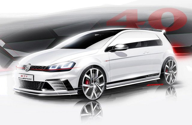 Clubsport változat érkezik a VW Golf GTI-ből