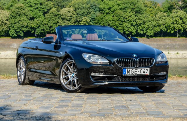 Tető nélkül a bálna - BMW 640i használtteszt