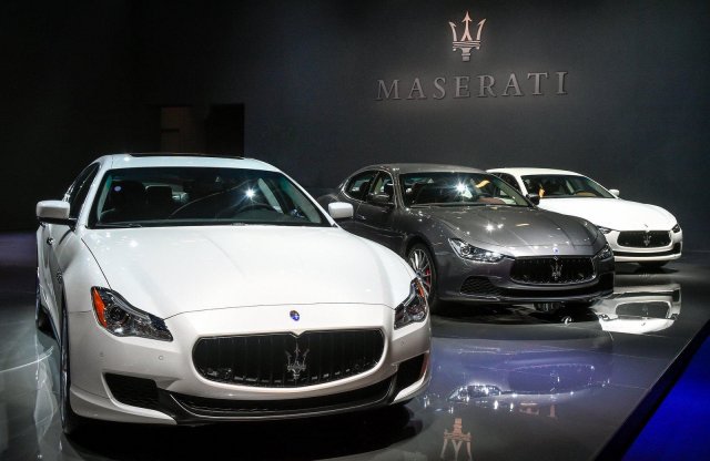 Frissített Maseratik is voltak ám  Frankfurtban