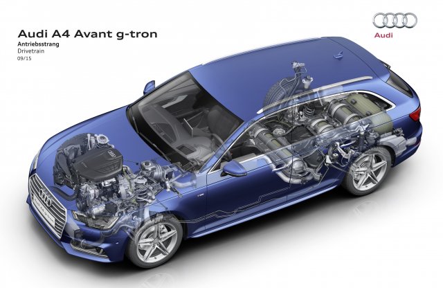 Gázosan is jön az új Audi A4 Avant