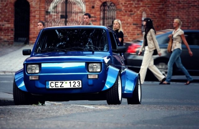 Kispolákból is van ám turbós, nem csak Trabantból