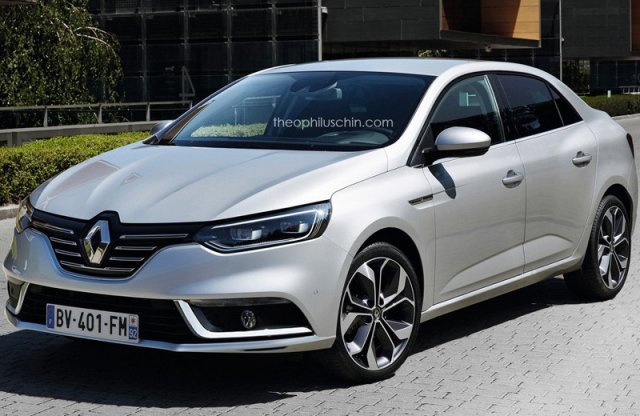 Jövőre érkezik a négyajtós Renault Mégane