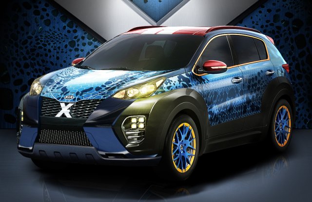 X-Men bőrbe bújt a Kia szabadidő-autója