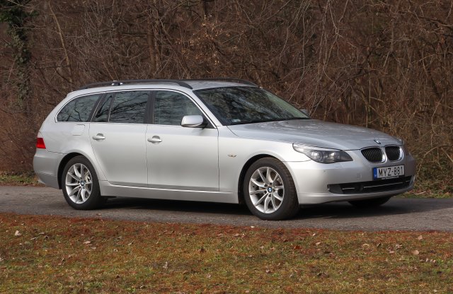 Ilyen az, ha apa vérszemet kap - BMW 550i Touring