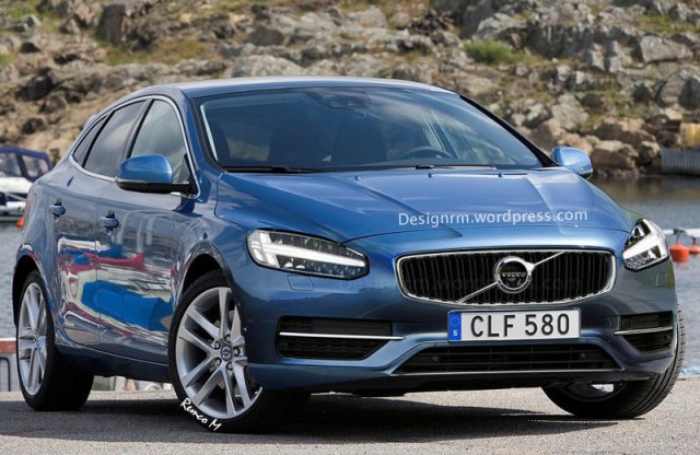 Frissül a Volvo V40 a Genfi Autószalonra
