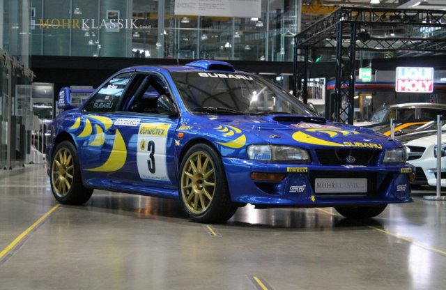 Eladósorban Colin McRae Subaruja