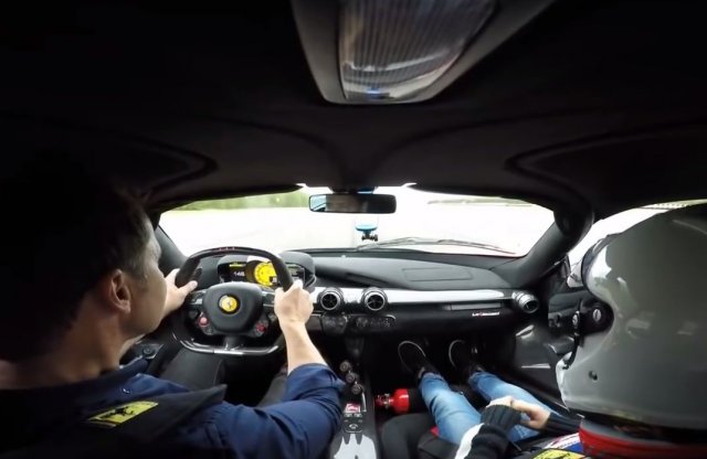 Katapult indul: 0-ról 344 km/órára a'LaFerrari