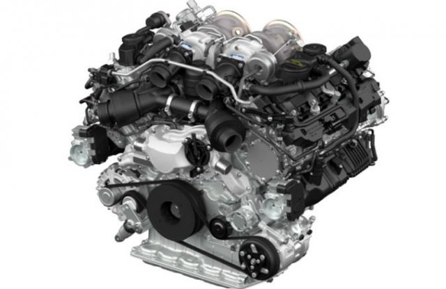 Új  V8-as biturbót mutatott be a Porsche