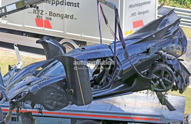 ABS hiba miatt tört a ritka Koenigsegg