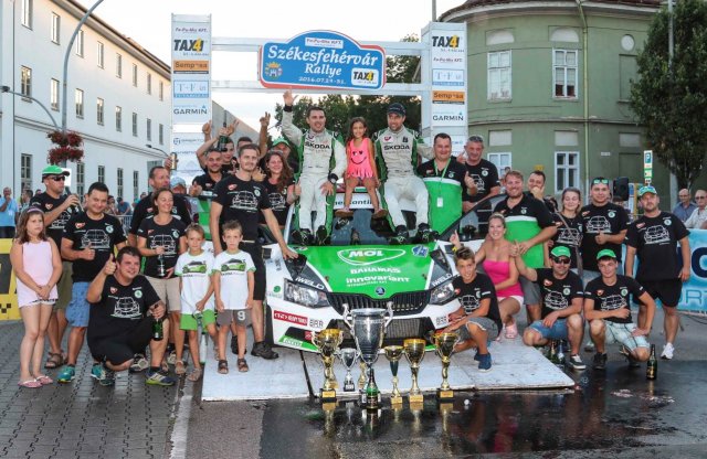 Herczig Norbiék 2016-ban is magyar ralibajnokok