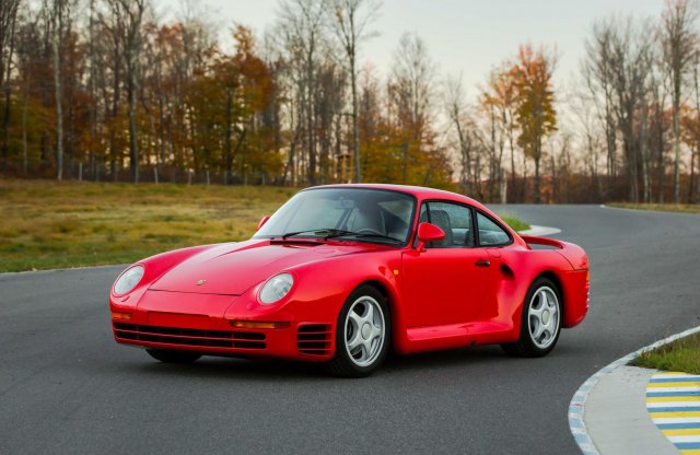 Patika állapotú, 1987-es Porsche 959 kerül árverésre