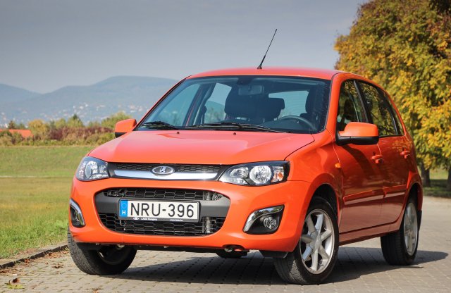 Sárga Zsiguli – Lada Kalina LUX teszt