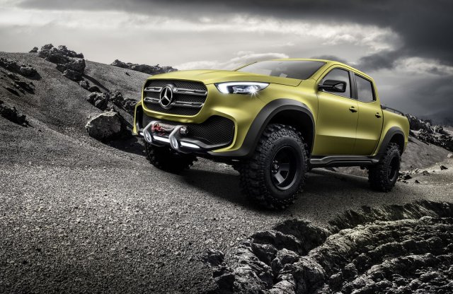 Új életmódautó a Mercedestől: az X-osztály pickup