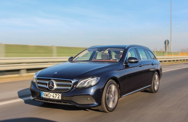 Csillag vezessen utadon - és a Mercedes E kombi