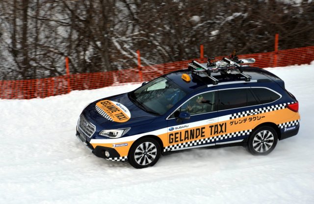 Sílift helyett Subaru taxi