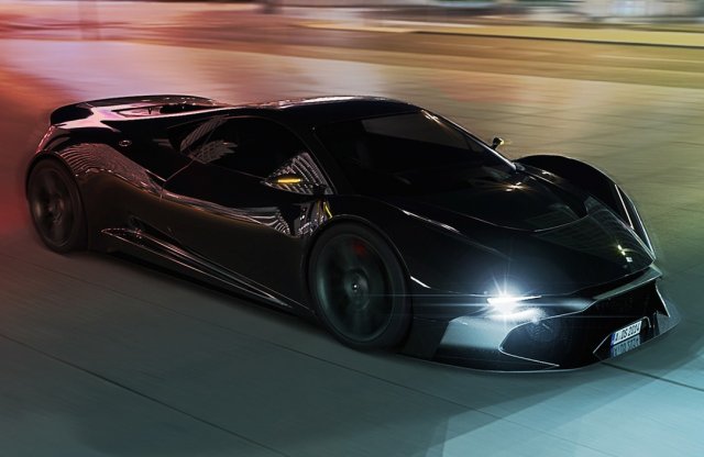 Középmotoros álom Aston Martin