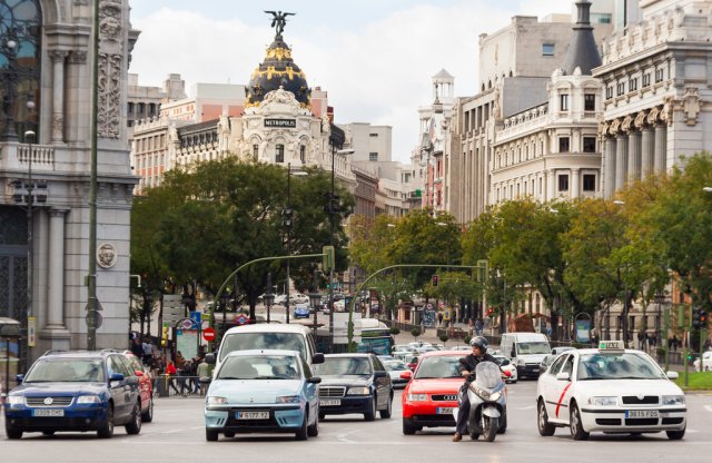 Madrid kitiltja a környezetszennyező autókat