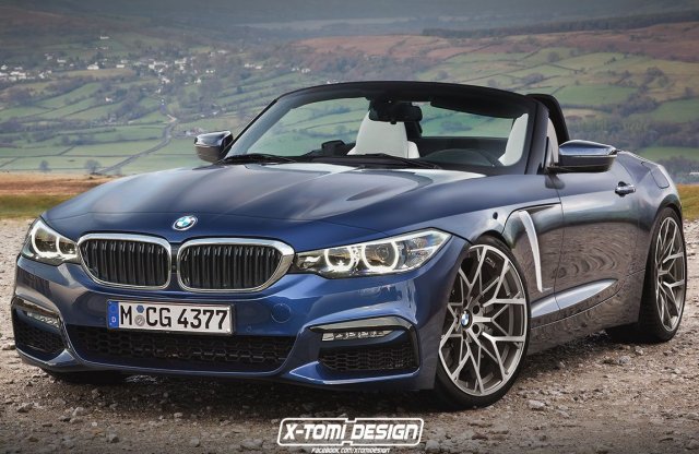 Látványterven az új BMW Z4