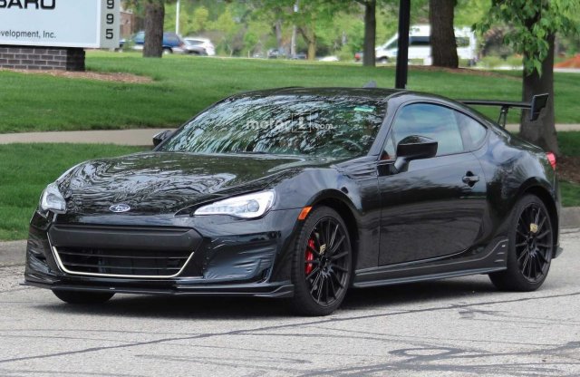 Lekapták a Subaru BRZ STI-t