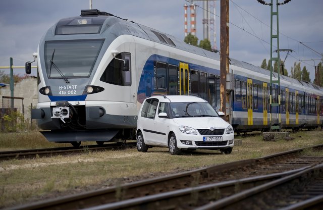 Egymillió kilométeres Skoda a MÁV-nál - nem rossz
