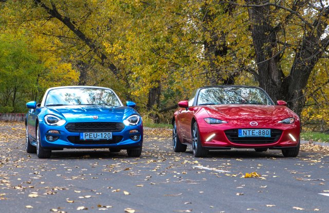 Klónok harca - Mazda MX-5 vs. Fiat 124 Spider