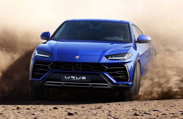 Lehull a lepel, itt a Lamborghini szuper SUV-ja
