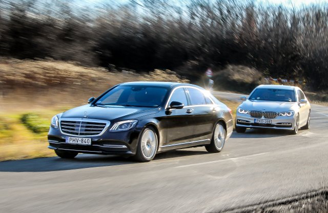 Nagyágyúk - Mercedes S 400 d vs. BMW 750Ld