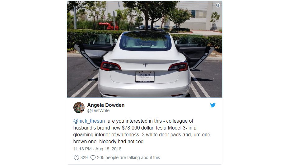 TESLA MODEL 3