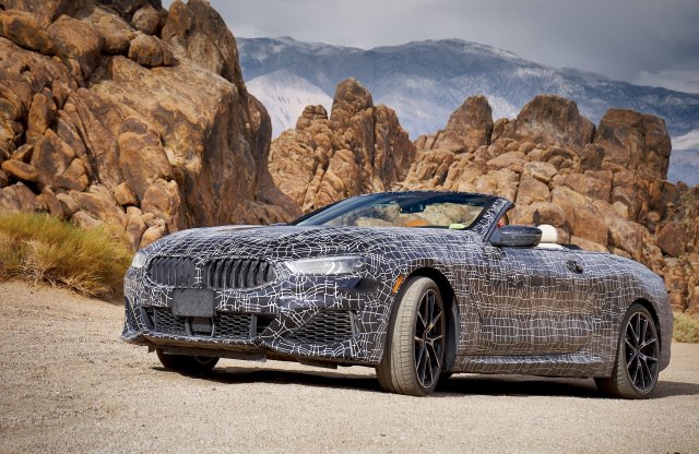 Embertelen körülmények között tesztelik az új kabrió BMW-t